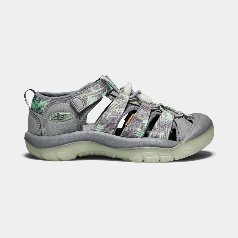 Keen Newport H2 Kids Sandals Grey Online Sale (0396-HWNPK)